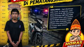 “I Heard a Lone Wolf Howling in The Silence of The Night”, Jatanras Reskrim Simalungun Sikat Pencuri Motor di Pematangsiantar